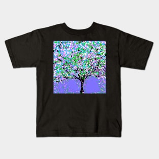 Tree Oil Painting Kids T-Shirt